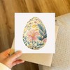 'Floral Easter Egg' Blank Greeting Card (GC00075683)