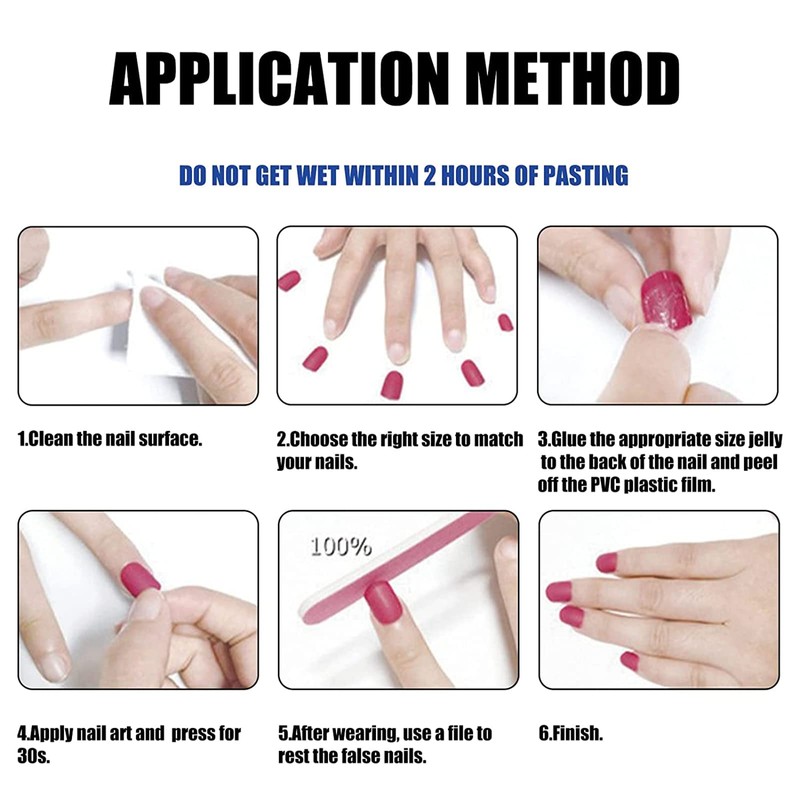 VOTACOS Press on Nails Long Coffin Fake Nails Nude False