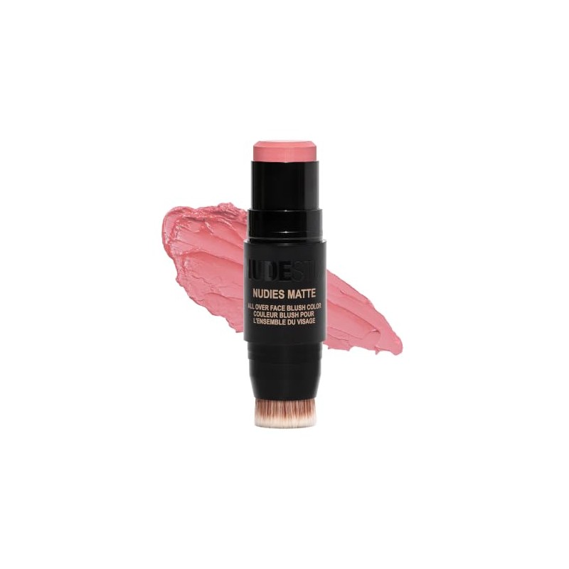 NUDESTIX Nudies Blush Stick – 3-in-1 Cream Blush for Cheeks,