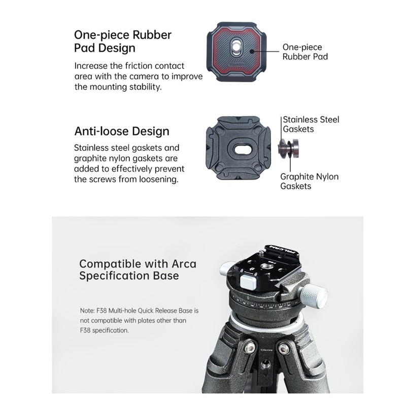 Falcam F38 F38B 3404 Aluminium Alloy Multi-Hole Quick Release Kit