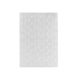 Vaessen Creative Embossing Folder Swirl 14.6 x 10.7 cm - Embossing Folder for Card Crafts, Scrapbooking, Journaling - Reusable, Precise Results, for Die Cutting Machines