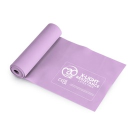 Fitness-Mad Latex Free Resistance Bands | Elastic Exercise Band in 4 Different Resistance Levels | Great for Strength Training, Therapy & Rehab | Single Band or Set of 3, 1.5m long