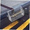 Operitacx Stainless Steel Downspout Filter Strainer Roof Gutter Guard for
