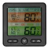 Indoor Temperature Humidity Gauge Clock Large Screen Electronic Digital Display