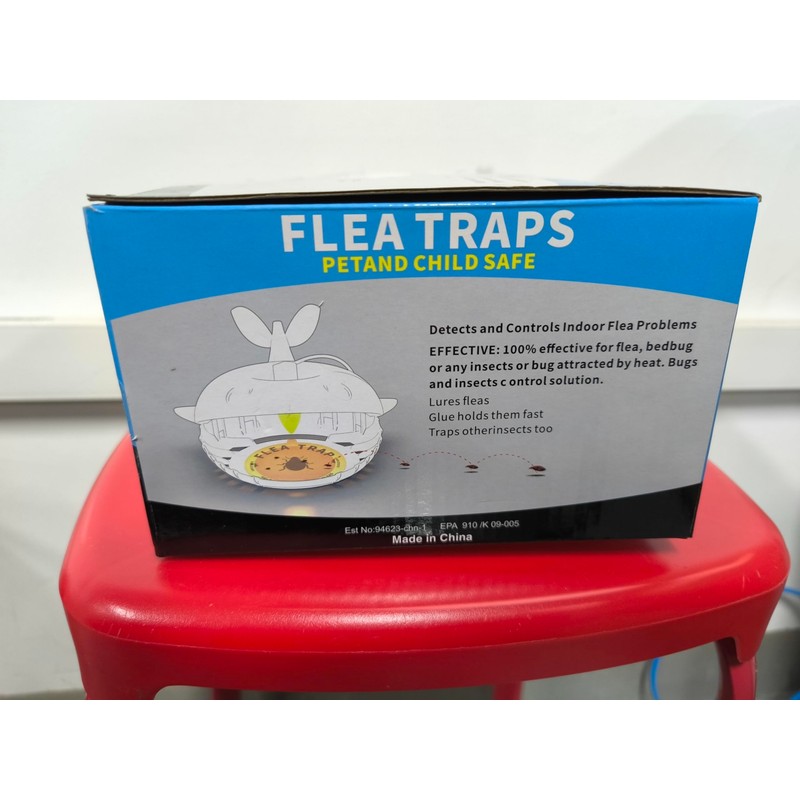 2 Packs Flea Traps for Inside Your Home, Flea Trap