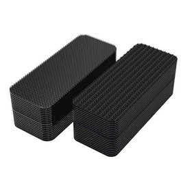 24 Pcs Carpet Grippers,Rug Gripper For Carpeted Floor,Rug Carpet Gripper Keep Your Rug in Place, Make Corner Flat, Washable and Reusable. (25mm x 100mm)