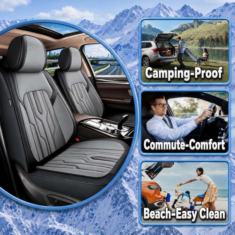 Custom Fit for Nissan Kicks 2018-2025 2026 Car Seat Covers