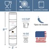 Dual Salt & Pepper Grinder - Manual Combo Mill Grinders