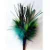 GO CAT SPARKLING KITTY DUSTER PEACOCK 18 INCH CAT TOY