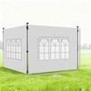 Outsunny Gazebo Side Panels with Window for 3x3(m) Pop Up