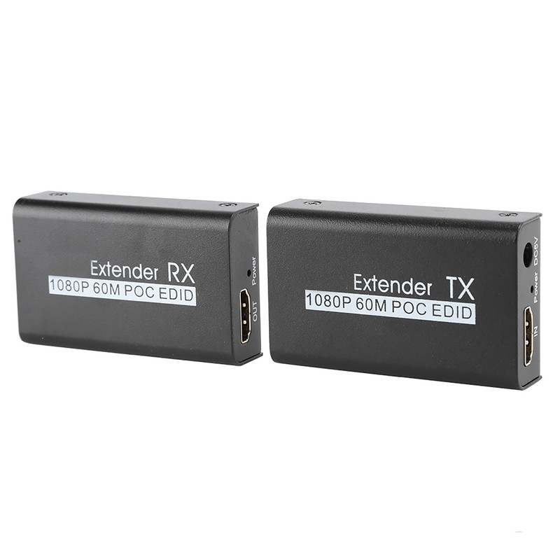 HDMI Extender 60M Internet Transmitter for POC Cable Power EDID