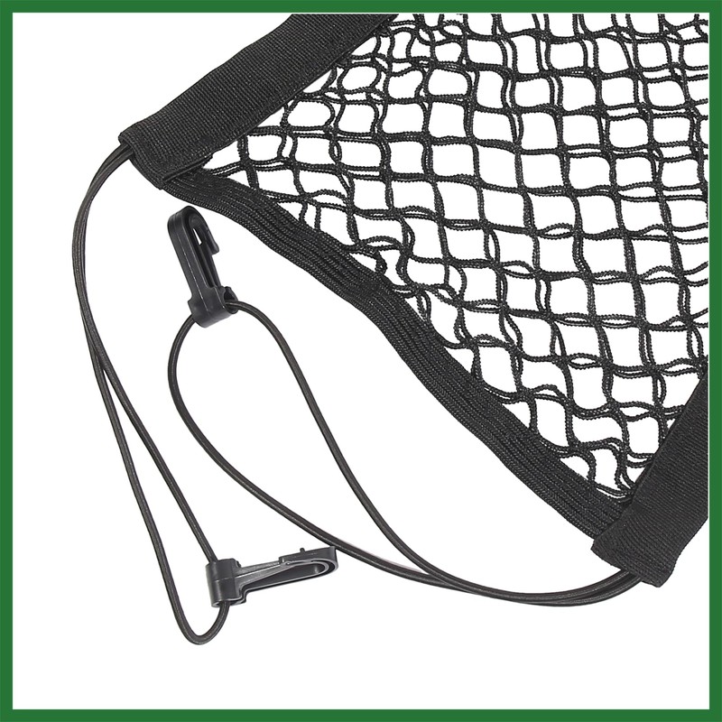 Motoforti Car 2 Layer Mesh Organizer Pet Barrier Backseat Mesh