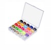 25 Slots Empty Bobbins Spools Box Organizer Sewing Craft Plastic