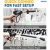 TOOLCY Pressure Washer Gun, Short Power Washer Gun, Commercial 5000