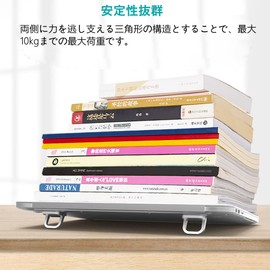 YFFSFDC Laptop Stand Stand Laptop Holder macbook PC Stand Humanized Engineering Paste Type Folding Foot Heat Zinc Alloy Durable Easy to Carry Cooling Heat Protection Lightweight Anti-slip (Black)