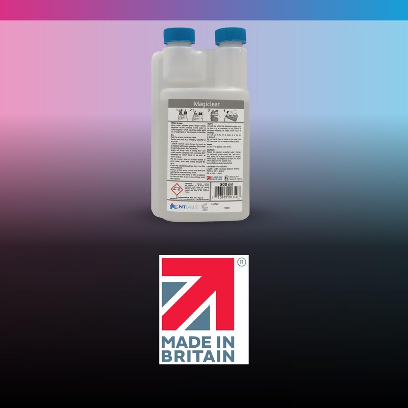 NT Labs Pond Magiclear, Clears Green and Cloudy Water, Control
