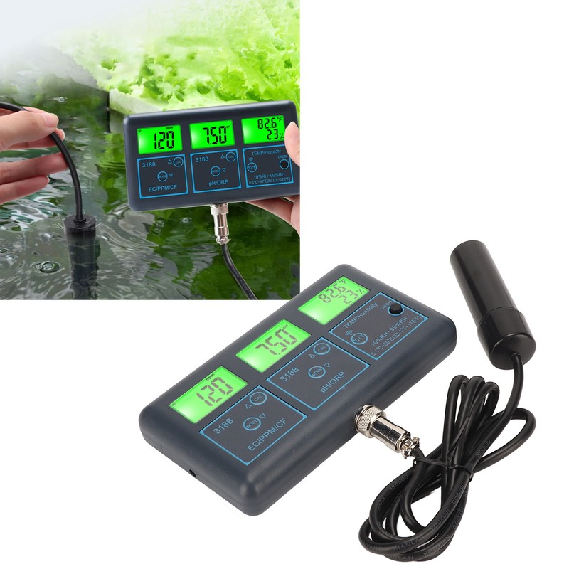 7 in 1 Water Quality Monitor Wifi for Tuya PH