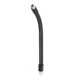 Awclub 6-Inch Flexible Gooseneck Tubing, 3/8"-16 Male to Male Thread Universal Arm Gooseneck Extension Holder for Microphone, Tripod Phone, Camera, LED Video Lights