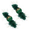 AB TOOLS 2PK Cat Kitten Magical Forest Feather Ball Festive