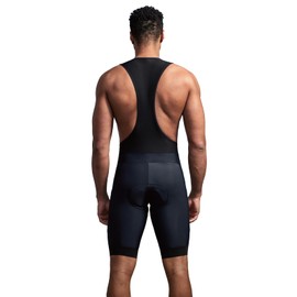 CEROTIPOLAR Big Sizing Plus Sizing Men Cycling Bike Bibs with PP Panel Design UPF50+ Black