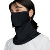 YAKeNU UV CUT MASK 99.9 Black Label Face Cover, Black