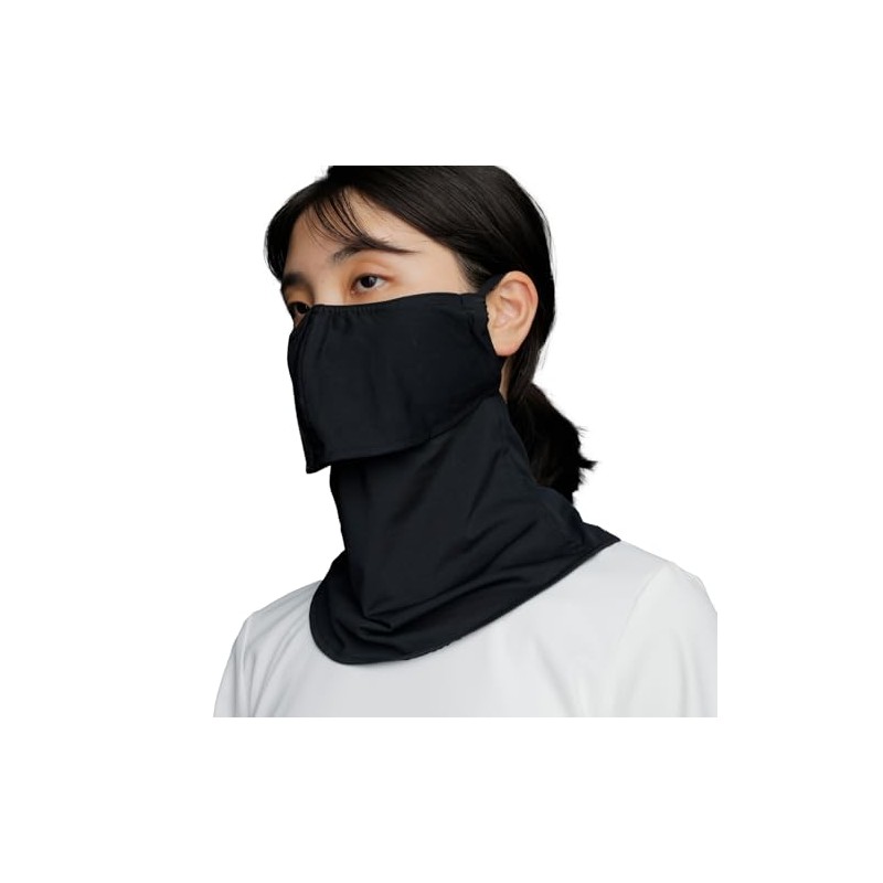 YAKeNU UV CUT MASK 99.9 Black Label Face Cover, Black