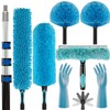 CXU 25 Feet Fan Cleaner High Ceiling 2 Cobweb Dusters