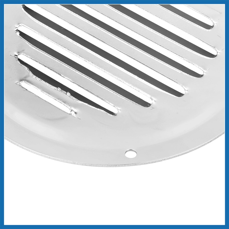 A ABSOPRO 2pcs 4 Inch Round Marine Boat Louvered Ventilation