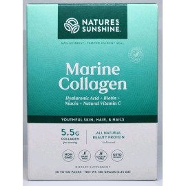 Nature’s Sunshine Nature's Sunshine Marine Collagen 30 TO-GO Packs New in Box Exp. 02/2026
