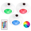 LUXSWAY RGB LED Light with Remote Control 16 Color Changing
