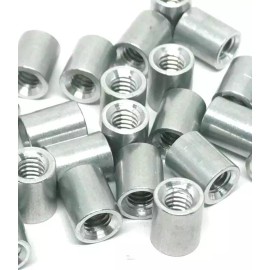 2492885270611 ALUMINUM Threaded Barrel / Standoffs- Various Sizes- Qty 20 - 8-32 x 1/4" x 1/4", Aluminum