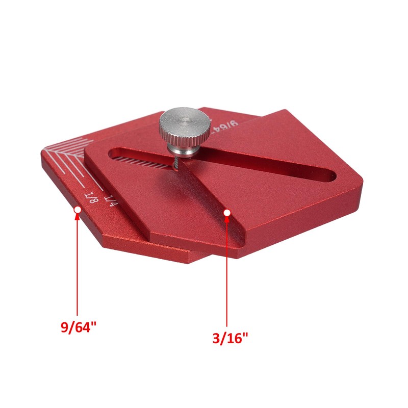 BUZHI Marking Ruler Woodworking Measuring Ruler Trim Carpentry Tools Finishing
