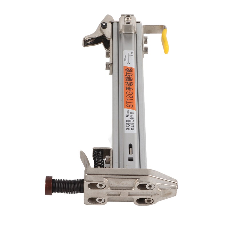 Manual Nailer Woodworking Slotted Steel Nail Gun Furniture Flooring Nailing