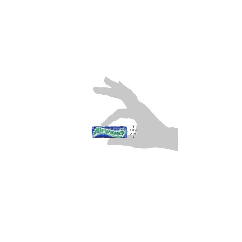 Airwaves Menthol & Eucalyptus Sugarfree Gum (Pack Of 10)