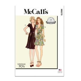 McCall's Misses Dress Sewing Pattern, Multicolor 2