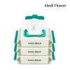 Mediflower 시카 마일드 클렌징 티슈 100매x3개 Cica Mild Cleansing Wipes 100 Sheets x 3 Packs