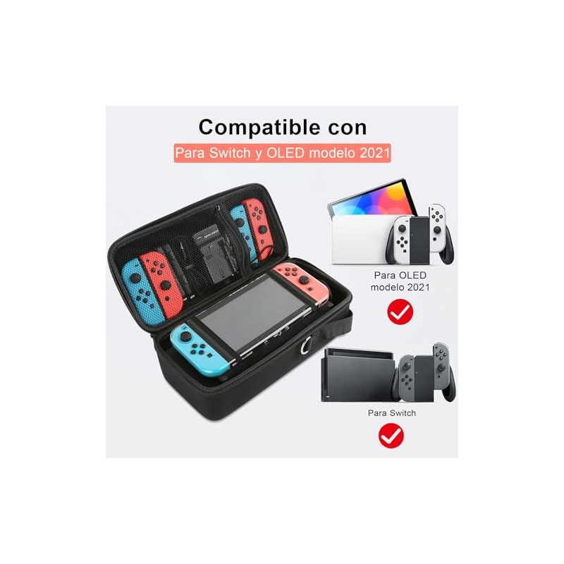 Funda Para Switch Y Oled, Accesorios Estuche