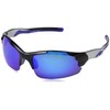 Eyelevel Men's Clearwater Sports Sunglasses, Silver (Silver/Blue), One size