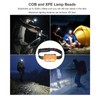 LED Headlamp USB Rechargeable 300lm High Bright COB XPE 6