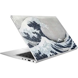 Skinit Laptop Decal Skin Compatible with HP Elitebook 840 G7 - Bridgeman Art The Great Wave Off Kanagawa Design