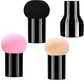 Fameza 3pcs Mushroom Makeup Sponge Cosmetic Blender Puff Latex Free Facial Sponge
