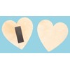 Baker Ross EF359 Wooden Heart Magnets (Pack of 10), Perfect