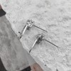 Zipper Pull Earrings for Men & Women – Minimalist Luxury