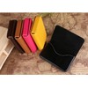 Kamomiru, Colorful Business Card Case, Choice of 7 Colors, black