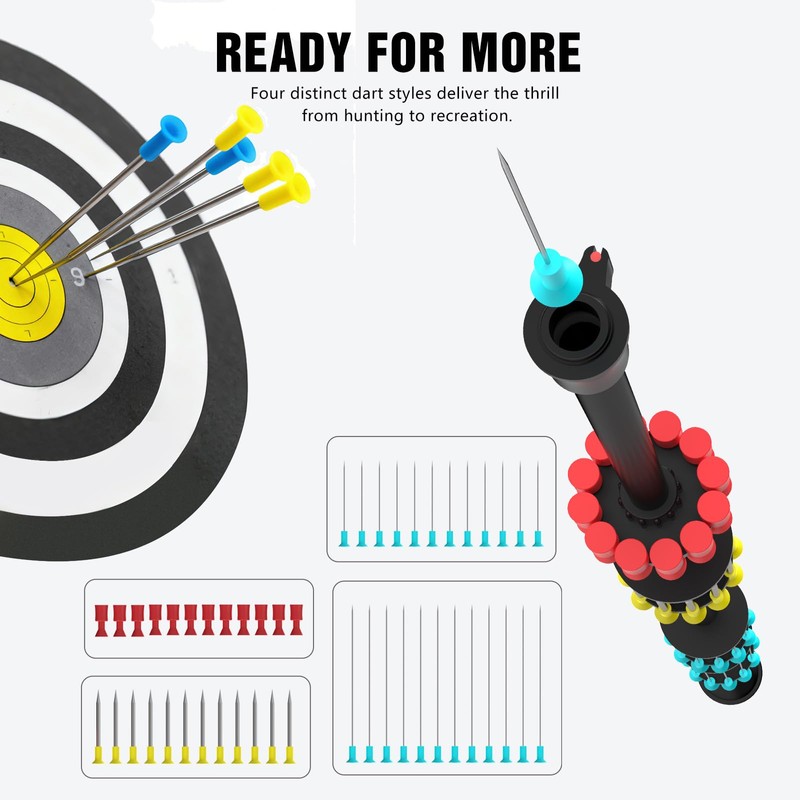 Hbpanan .40 Caliber Blow Dart Gun for Adults - 36"