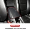 SQQP Center Console Cover Armrest Box Trim Waterproof Protector Fit