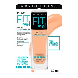 Base de Maquillaje Líquida Maybelline New York Fit Me! 220 Natural Beige 30ml
