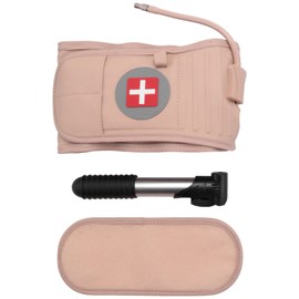 Tuperoymse Back Decompression Belt Lumbar Support Back Waist Brace Spinal Traction Extender Size for 29-49 Inches Waist Great Gift