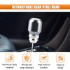Car Telescopic Gear Shift Knob, Aluminum Alloy Car Manual Shift