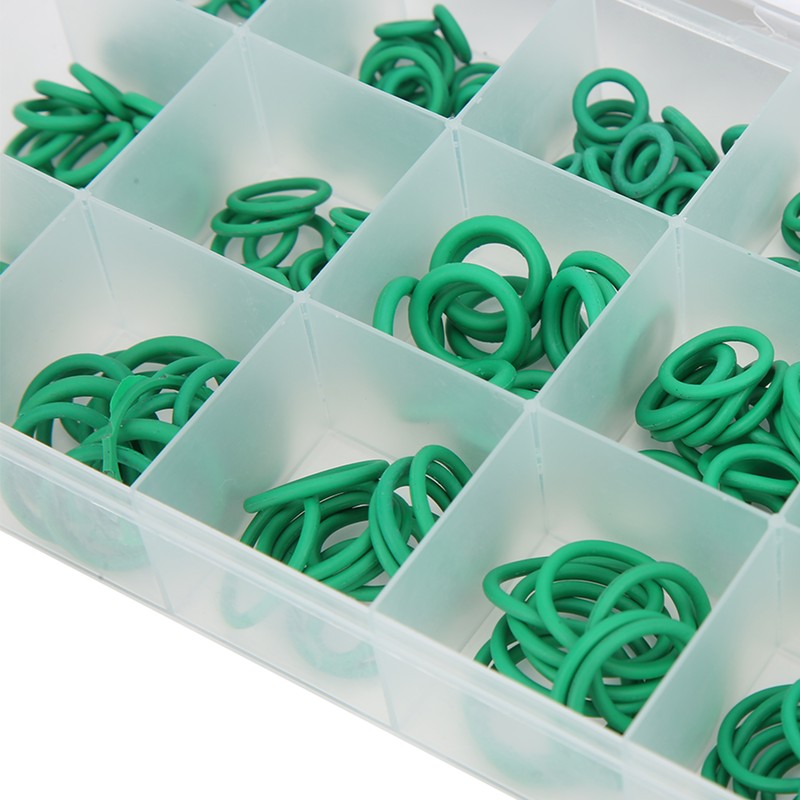 270pcs 18 Sizes Car Air Conditioning Compressor Seals Assortment Kit
